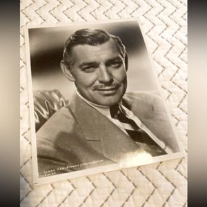 VINTAGE | Clark Gable MGM Headshot Photo 8x10